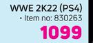 PS4 WWE 2K22