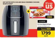 Eiger 5.5L Aria Digital Airfryer EG SFPA01