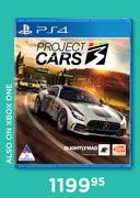 Project Cars 3 Game For PS4