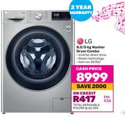 LG 8.5/5Kg Washer Dryer Combo