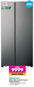 Hisense 508L Side By Side Freezer Fridge H670SIT