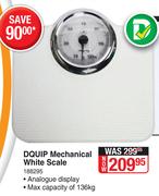 Dquip Mechanical White Scale