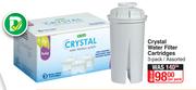 Crystal Water Filter Cartridges 3 Pack Assorted-Per Pack