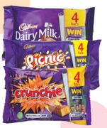 Cadbury Dairy Milk Bar Or Picnic-117.2g/128g Per Pack