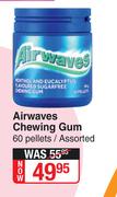 Airwaves Chewing Gum Assorted-60 Pellets