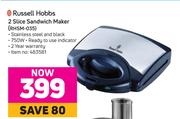 Russell Hobbs 2 Slice Sandwich Maker RHSM-035