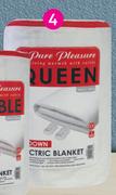 Pure Pleasure Non Fitted Queen Electric Blanket 152 x 150cm
