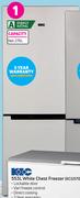 KIC 276Ltr Metallic Bottom Freezer Fridge