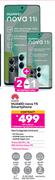 2 x Huawei Nova 11i Smartphone-On 1.3GB Red Top Up Core More Data + On Promo 80