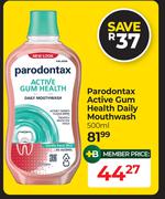 Parodontax Active Gum Health Daily Mouthwash-500ml