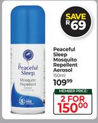 Peaceful Sleep Mosquito Repellent Aerosol-For 2 x 150ml