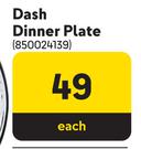 Dash Dinner Plate-Each