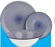 Fresh 27cm Pad Print Dinner Plate Or 23cm Serving Bowl-Each