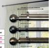 28/32mm Single & Double Expanding Rod Sets Double Black,Brushed Silver,Brushed Bronze)