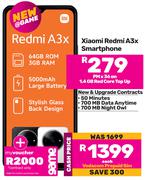 Xiaomi Redmi A3x Smartphone-Each