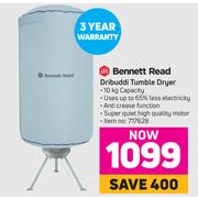 Bennett Read Dribuddi Tumble Dryer