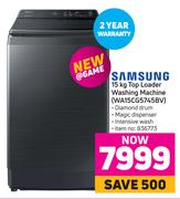 Samsung 15Kg Top Loader Washing Machine WA15CG5745BV