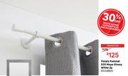 Finials Pommel D20 Maya Glossy White 2p 81459805