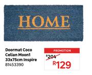 Inspire Coco Celian Moon 1 33 x 75cm Doormat 81453390