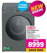 Defy 8Kg/5Kg Washer Dryer Combo