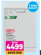 Defy 13 Place Dishwasher