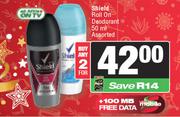 Shield Roll On Deodorant Assorted-For Any 2 x 50ml