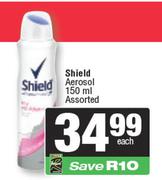 Shield Aerosol Assorted-150ml Each
