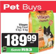 Vitagen Dog Food-6Kg/8Kg Each