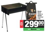 Karoo Braai Stand & Itosha Charcoal 3Kg-Per Combo