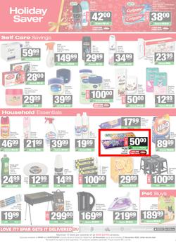 SPAR & SUPERSPAR KwaZulu-Natal Country : Christmas Super Savings (24 November - 07 December 2025), page 5