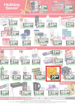 SPAR & SUPERSPAR KwaZulu-Natal Country : Christmas Super Savings (24 November - 07 December 2025), page 5