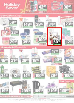 SPAR & SUPERSPAR KwaZulu-Natal Country : Christmas Super Savings (24 November - 07 December 2025), page 5