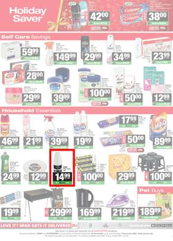 SPAR & SUPERSPAR KwaZulu-Natal Country : Christmas Super Savings (24 November - 07 December 2025), page 5