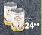 Spar Coconut Cream-400ml Each