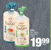 Spar Rice Cakes (Assorted)-100g Each