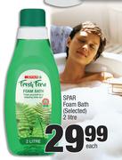 Spar Foam Bath (Selected)-2Ltr Each