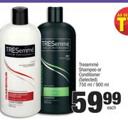 Tresemme Shampoo Or Conditioner (Selected)-750ml/900ml Each