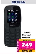 Nokia 105 AE Charcoal Dual Sim-Each