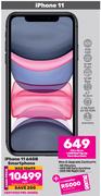 Apple iPhone 11 64GB Smartphone-Each