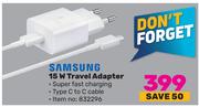 Samsung 15W Travel Adapter