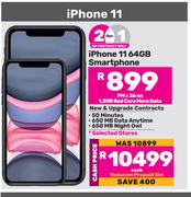Apple iPhone 11 64GB Smartphone-Each