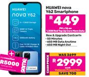 Huawei Nova Y62 Smmartphone-On 1.3GB Red Top Up Core More Data