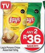 Lay's Potato Chips Assorted-Any 2 x 120g