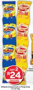 Willards Cheese Curls Or Flings Strip-4 x 12g/14g