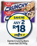 Sante Crunchy Bars Assorted-Any 2 x 35g/40g