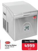 SnoMaster 20Kg Ice Maker ZBC20