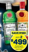 Tanqueray Gin Assorted-Any 2 x 750ml