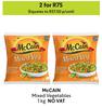 McCain Mixed Vegetables-For 2 x 1Kg