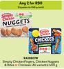 Rainbow Simply Chicken Fingers,Chicken Nuggets & Bites Or Chickees-For Any 2 x 400g