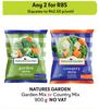 Natures Garden Garden Mix Or Country Mix-For Any 2 x 900g